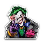 Custom Made Joker Sticker