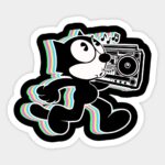 Hip Hop Felix Sticker