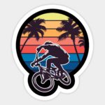 Retro Hawaii BMX Bike Sticker